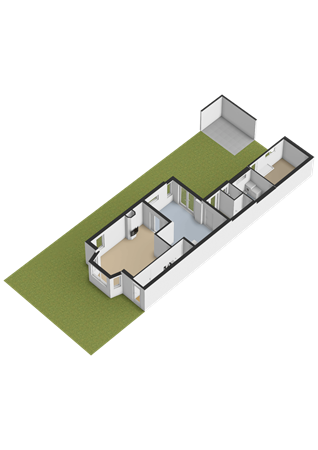 Floorplan - Prinses Margrietstraat 8, 3751 CP Bunschoten-Spakenburg